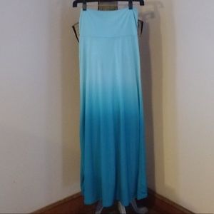 Blue S long skirt. Size L
